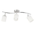 Apliqa Riley 3lü Krom Spot Bardak Camlı Modern Koridor Mutfak Salon Plafonyer Avize