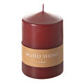 Mudo Home Sütun Mum Bordo 7x10cm