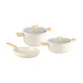 Berghoff Leo Balance Sage 5 Parça Tencere Seti Krem