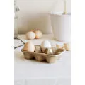 Beige & Stone Seramik Yumurtalık Saklama Servis Kabı