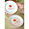 Rakle Pomodoro Stoneware 4'lü Meze Tabağı Seti 21 Cm