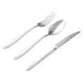 Mudo Home Essen 18 Parça Yemek Çatal Kaşik Biçak Seti̇ Mat Gümüş