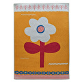 Itsy Bitsy Kids Big Flower Sarı Yıkanabilir Çocuk Halısı 120x160cm