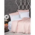 Cotton Box Elite Saten Çift Kişilik Nevresim Takımı Melinda Pembe