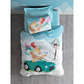 Cotton Box Junior Tek Kişilik Complete Set Buddy Mavi