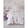 Cotton Box Genç Odası Tek Kişilik Complete Set Lovella Pembe