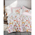 Cotton Box Tek Kişilik Complete Set Lilura Pembe