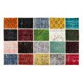Mudo Home Lima Patchwork Hali Renkli̇ 120x180cm