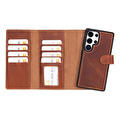 Bloominbag Valeno Mocca Deri Wallet Case Samsung Galaxy S25 Ultra (6.9