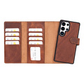 Bloominbag Valeno Heritage Saddle Deri Wallet Case Samsung Galaxy S25 Ultra (6.9