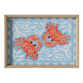 Mudo Home Crabs Dekorati̇f Tepsi̇ 31x42 Cm
