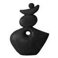 Mudo Home Black Stone Bi̇blo 17x7x23 Cm