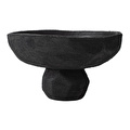 Mudo Home Black Stone Dekorati̇f Sunumluk 18x18x10 Cm