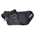 Bloominbag Bloombag Noir Black Hakiki Deri Crossbody Belt Bag