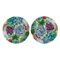 Lucky Art Vivace Melamin 2’lü Servis Tabağı Seti 28 Cm