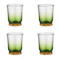 Lucky Art Palma Akrilik 4’lü Su Bardağı Seti 410 Ml