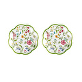 Lucky Art Laurus Melamin 23cm 2'li Tabak Seti