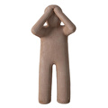 Mudo Home No-see Man Bi̇blo Kahve 18x8x40 Cm