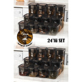 Vienev Beyaz Serigrafi Etiketli 24lü Set Peggy Dikdörtgen Saklama Kabı 8x(1,3 Li̇tre, 2 Li̇tre, 3,2 Li̇tre)