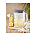 Vienev 2,25 Litre Sürahi - Meşrubat Su Ayran Sürahisi Antrasit