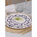 The Mia Palma Servis Tabağı 6lı Set 26 Cm