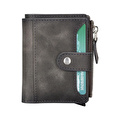 Bloominbag Siena Ash Gray Mekanizmalı Deri Cüzdan & Kartlık (rfid Korumalı)