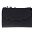 Bloominbag Élia Noir Black Medium Deri Kadın Cüzdan & Clutch