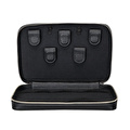 Bloominbag Arcadia Onyx Black Premium Deri Teknoloji Kablo & Aksesuar Düzenleyici