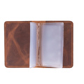 Bloominbag Drive Heritage Brown Deri Ruhsat Kılıfı