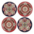Lucky Art Etro Bone 4’lü Servis Tabağı Seti 27 Cm