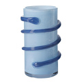 Mudo Home Loops Blue Vazo 12x13x21 Cm