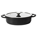 Mudo Home Granita Döküm Basik Tencere 26 Cm