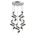 Apliqa Loretta Krom 5li̇ 60 Watt Yuvarlak Led Avi̇ze