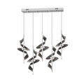 Apliqa Loretta Krom 5li̇ 60 Watt Sirali Led Avi̇ze