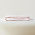Ocean Home Textile %100 Pamuk Penye Pembe Kalp Nakışlı Bebek Çok Amaçlı Örtü 90 X 120 Cm