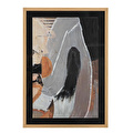 Mudo Home Astrato Çerçeveli̇ Cam Tablo 73x103cm