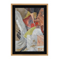 Mudo Home Orbito Çerçeveli̇ Cam Tablo 73x103cm