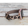 Bloominbag Avilla Leopard Wild Deri Apple Watch Band (44/45/46/49mm)
