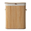 Mudo Home Boho Bambu Çamaşir Sepeti̇ 41,5x30x50 Cm