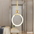 Apliqa Struer Tekli Gold Ledli 20 Watt Modern Koridor, Yatak Odası Salon Sarkıt Led Avize