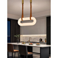 Apliqa Haylen 60lık Sıralı 30 Watt 3 Renkli Led Avize