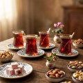 Bernardo İznik 12 Parça Çay Seti
