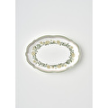 Bella Maison Rebecca New Bone Sunum Tabağı (20x14 Cm) Çok Renkli
