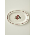 Bella Maison Rose Porselen Sunum Tabağı (30 Cm) Çok Renkli