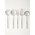 Bella Maison Siena 5 Parça Servis Seti Silver Silver