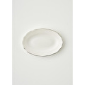 Bella Maison Victoria Porselen Sunum Tabağı Silver (25 Cm) Silver