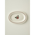 Bella Maison Rose Porselen Sunum Tabağı (25 Cm) Çok Renkli
