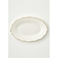 Bella Maison Victoria Porselen Sunum Tabağı Gold (30 Cm) Gold