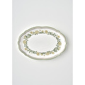 Bella Maison Rebecca New Bone Sunum Tabağı (25x17 Cm) Çok Renkli