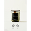 Bella Maison Citrus Ahşap Fitilli Soy Wax Mum Antrasit